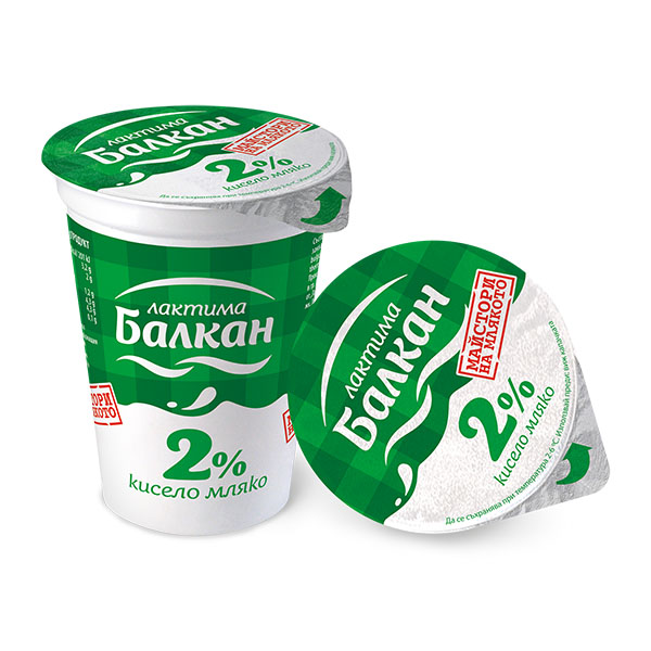 Кисело мляко „Балкан“ 2%